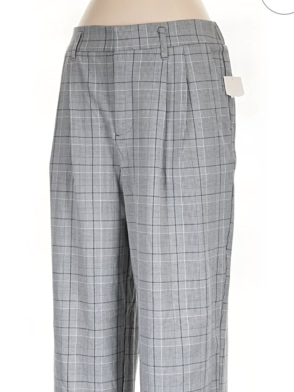 a new day Black and White Checkered Pants